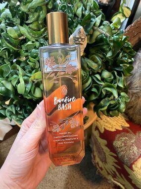 Rare Original Bath & Body Works Bonfire Bash Full Size Rectangle Package